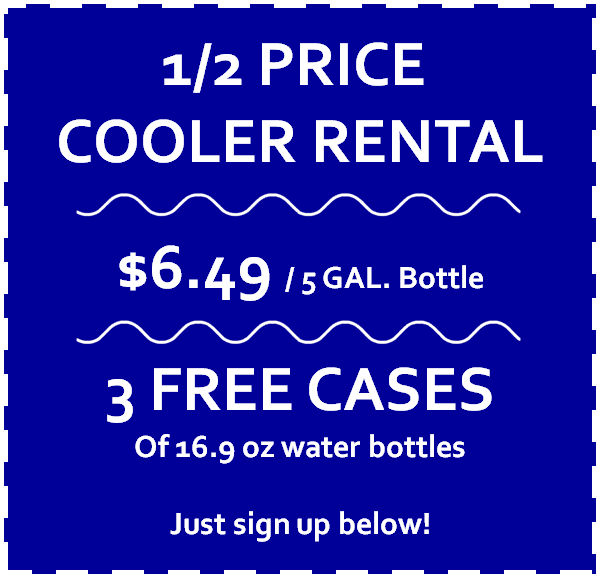 Home water delivery special offer